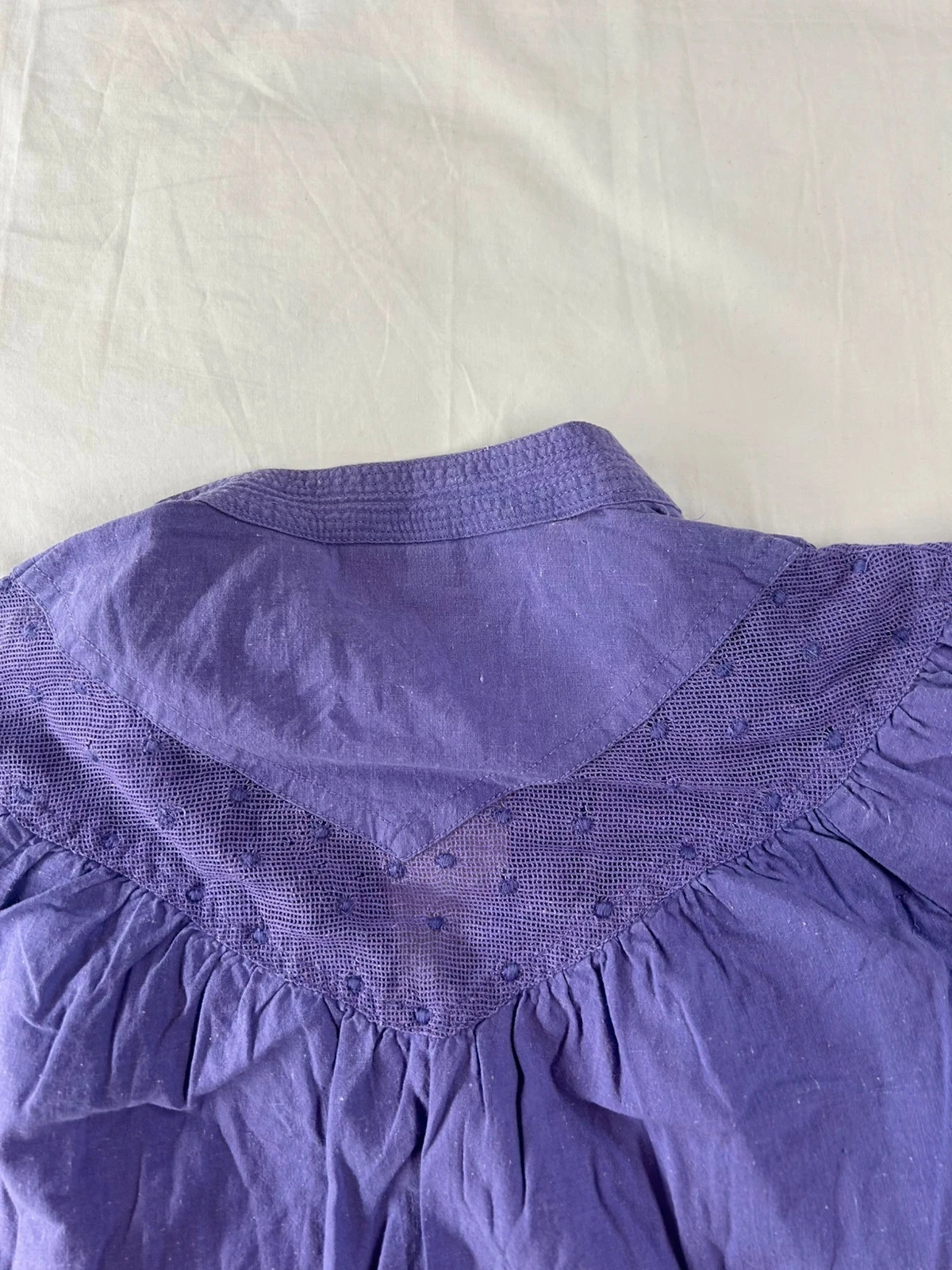 Paarse vintage blouse Lila – photo 12